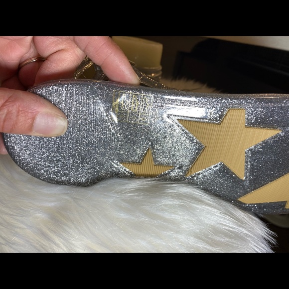 💜NIB💜Jimmy Choo Lance Jelly Glitter Sandal - Picture 14 of 16